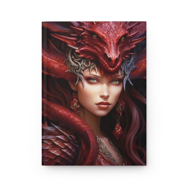 "Dragon Queen 1" Hardcover Journal Matte